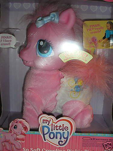 MY LITTLE PONY SOFT CRAWLING PINKIE PIE *NEW*  