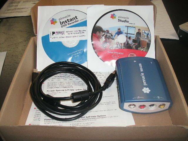 Pinnacle Studio 500 USB 2.0 Digital/Analog v.10  