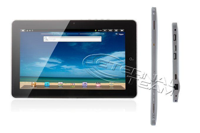 10.2 Flytouch 3 Vimicro V10 Cortex A8 1GHz 1GB DDR3 HDMI WIFI Webcam 