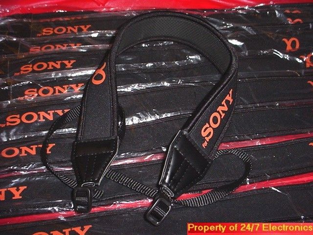 NEOPRENE SHOULDER NECK STRAP for SONY CAMERA CAMCORDER  