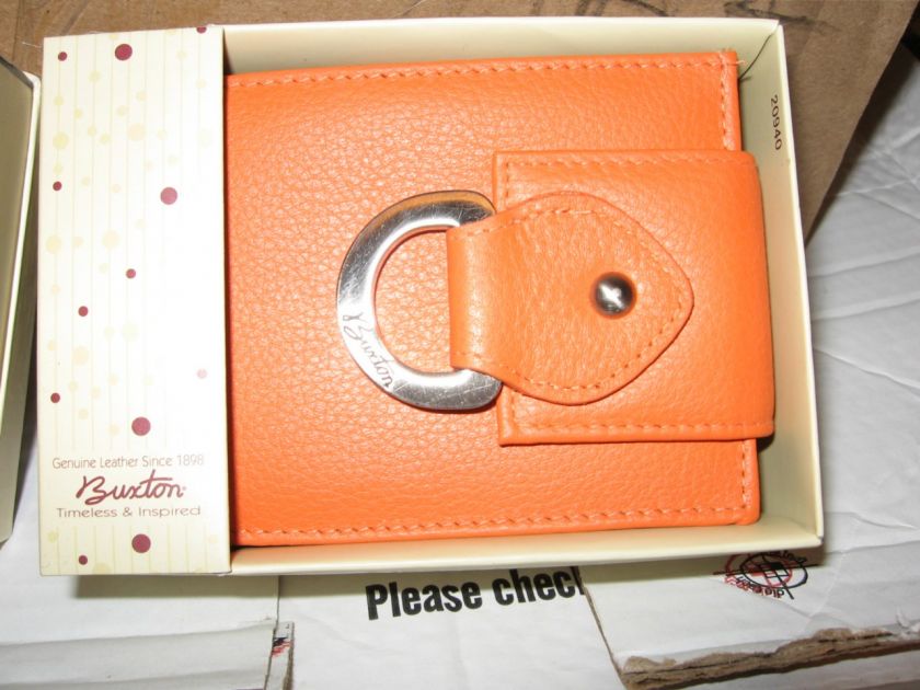 New Buxton Fat Coin & Card Wizard Billfold,NIB  