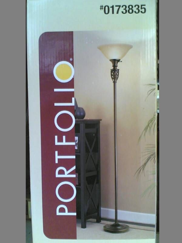 BRAND NEW Elegant Floor Lamp TORCHIERE   bronze  