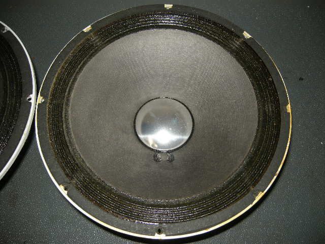 PAIR VINTAGE ALTEC 417 8H INSTRUMENT SPEAKER  