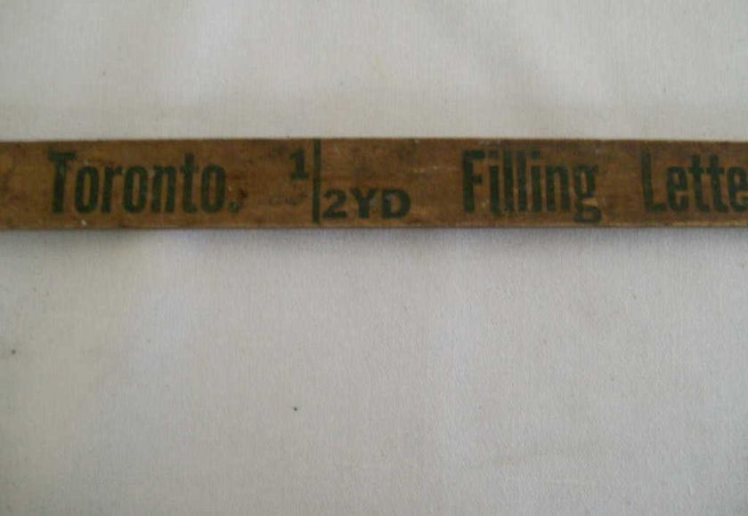 Wooden Ruler   Yardstick, John Macdonald & Co. Ltd. Toronto  