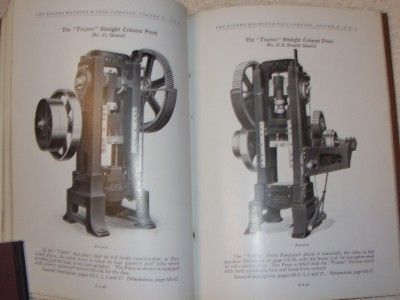 Vtg Toledo Machine&Tool Catalog~Embossing Presses 1921  