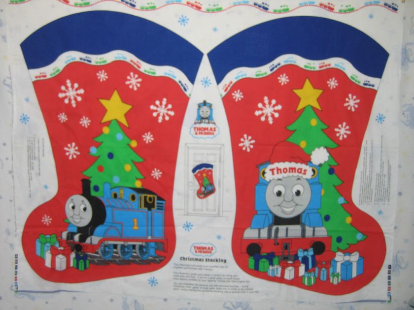 THOMAS GIANT CHRISTMAS STOCKING PANEL  