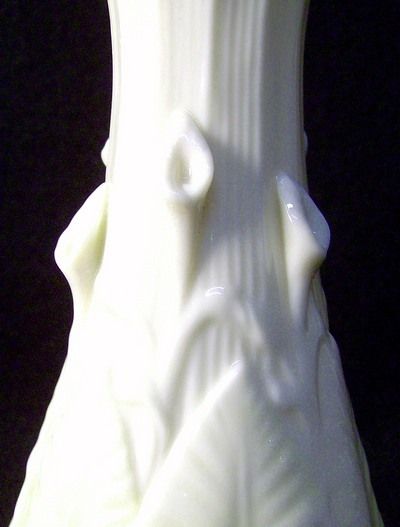 Belleek Nile Flower Vase 4th Mark First Green Mark  