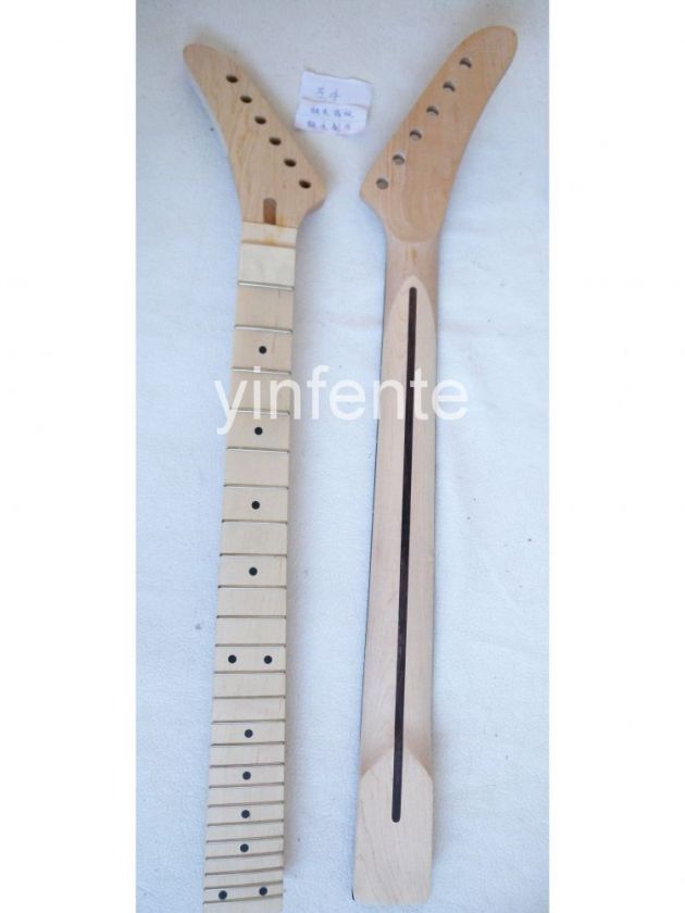 New High Quality Unfinished electric guitar neck Maple Wood 1 pcs Left 