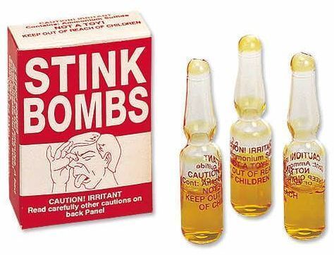 Vial Bottle STINK BOMBS Prank Joke Fart Smell Gas  