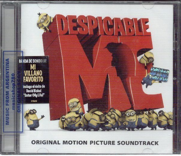 DESPICABLE ME, ORIGINAL MOTION PICTURE SOUNDTRACK + BONUS TRACK DAVID 