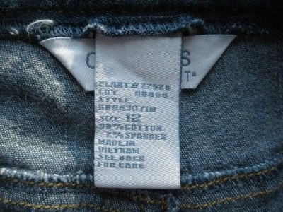 KORET CITY BLUES Stretch Cotton Denim Blue Jeans 12 = 34 X 29 Elastic 