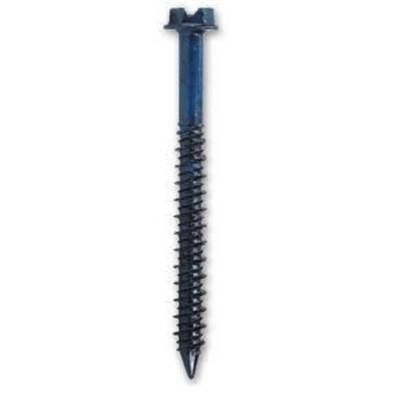 100/PCS 1/4x3 1/4 HH Concrete Masonry Tapcon Screws  