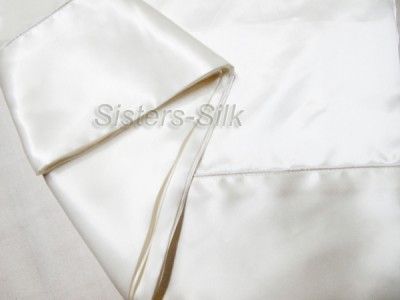 pc 16.5M/M 100% Silk Flat Sheet●King/Cal king  