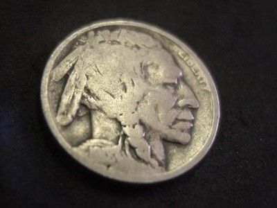   17 D 1918/7 D BUFFALO NICKEL OVERDATE VERY GOOD VG *DIRT CHEAP*  