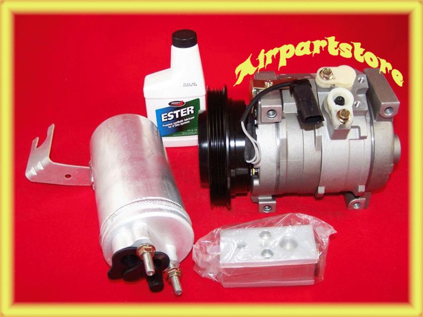 01 07 NEW AC COMPRESSOR PT CRUISER DODGE NEON FREE KIT  