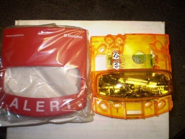 NEW Simplex TrueAlert 4906 9108 Fire Alarm Strobe Light  