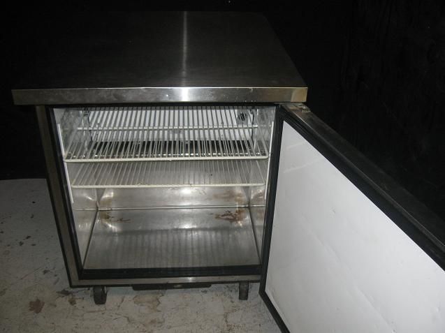   Stainless Steel Undercounter 1 Door Refrigerator Model# TUC 27  