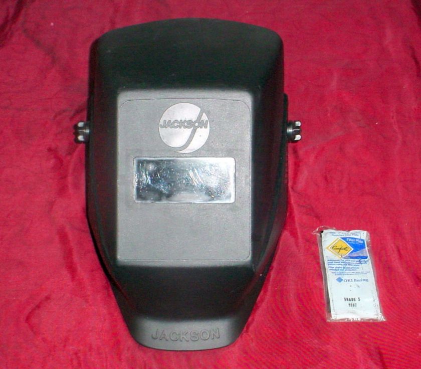 Jackson Welding Helmet & Extra Shield Filter Plate  