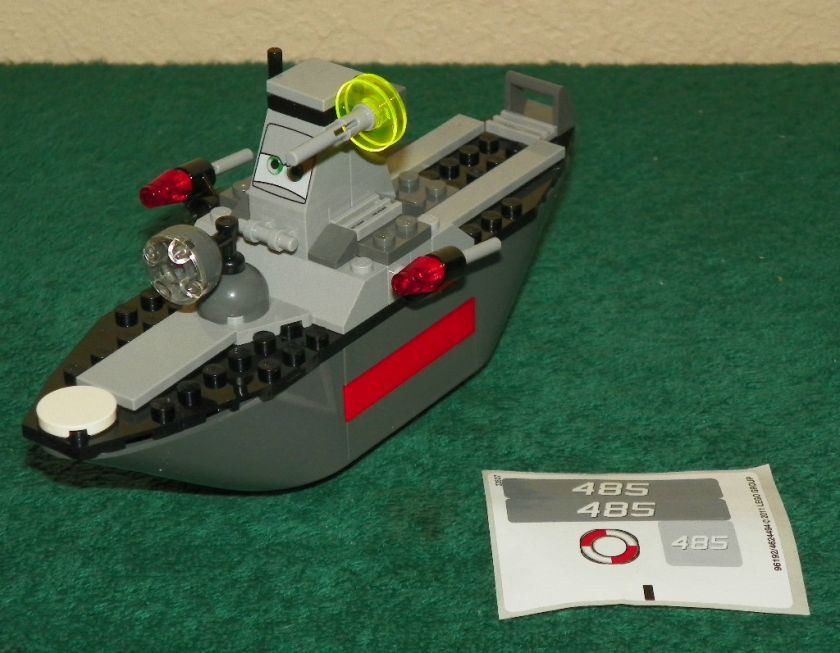 LEGO 8423   DISNEYS CARS 2   BATTLE BOAT   Boat Only  