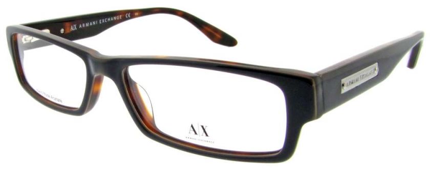 ARMANI EXCHANGE AX 140 Q6C GREY/HAVANA AX140 EYEGLASSES 716737002698 E 