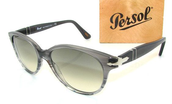 PERSOL 3017 Gray Sunglass 3017S   945/32 *NEW*  