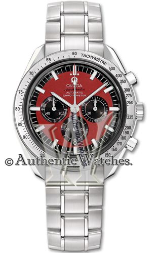 BRAND NEW OMEGA SPEEDMASTER SCHUMACHER AUTO CHRONOGRAPH WATCH 