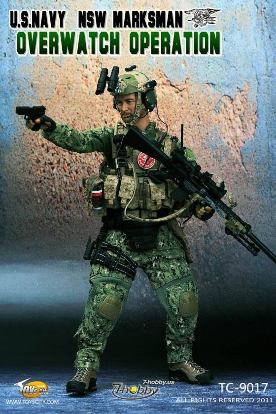 Toys City US Navy NSW Marksman Overwatch Operation  