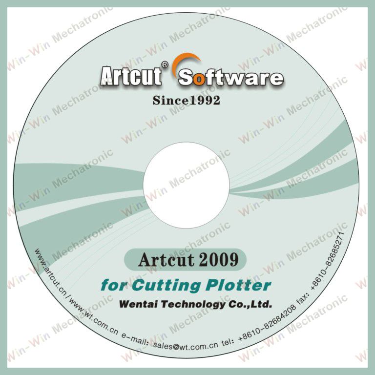 ARTCUT 2009 Pro Software for Sign Vinyl plotter Cutting  