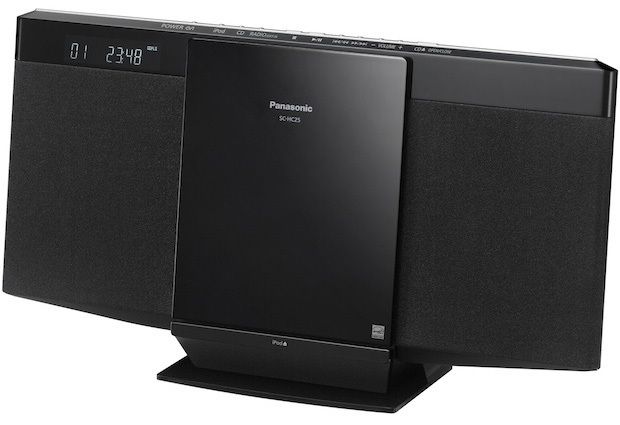 PANASONIC SC HC25 Compact Stereo System with iPod® Dock  