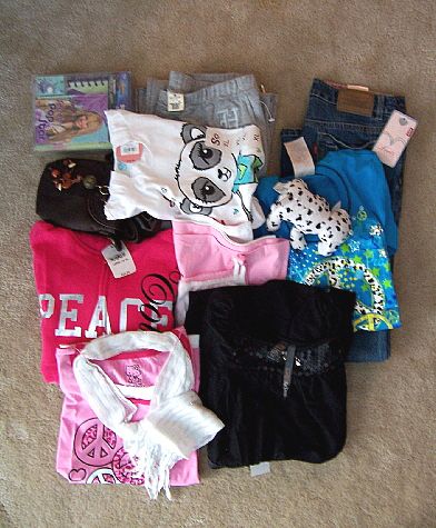 NWT Back 2 School Lot Levi,Tommy Hilfiger,Hello Kitty14  