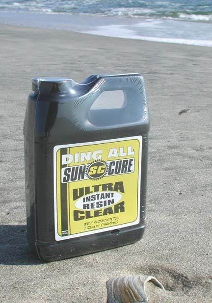 Sun Cure Fiberglass Sanding Resin, 1 Quart  