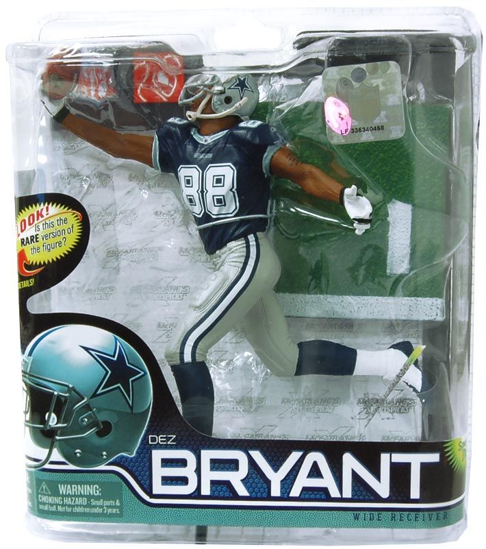   28 Figure Collector Bronze Level Variant Dez Bryant Dallas Blue Jersey