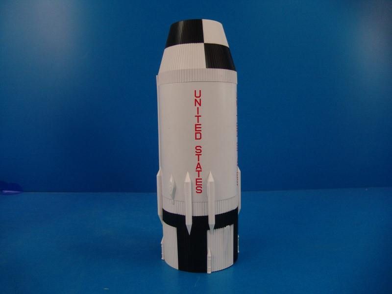   72 Apollo 11 Saturn V 5 Space Shuttle Plastic Model NASA 50388  