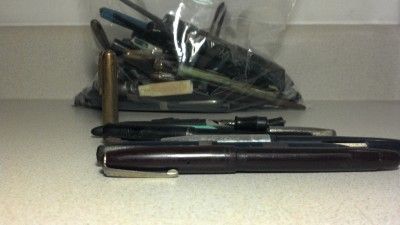   Vintage FOUNTAIN Pens and Parts, Sheaffer, Waterman, Esterbook  