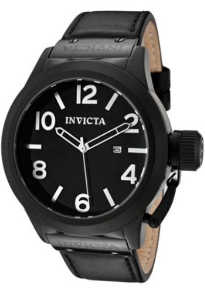 Invicta Corduba 48mm Screw Down Cover Date 100M Leather Band Dress 