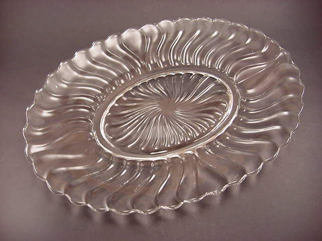 Fostoria Crystal COLONY Oval Platter  