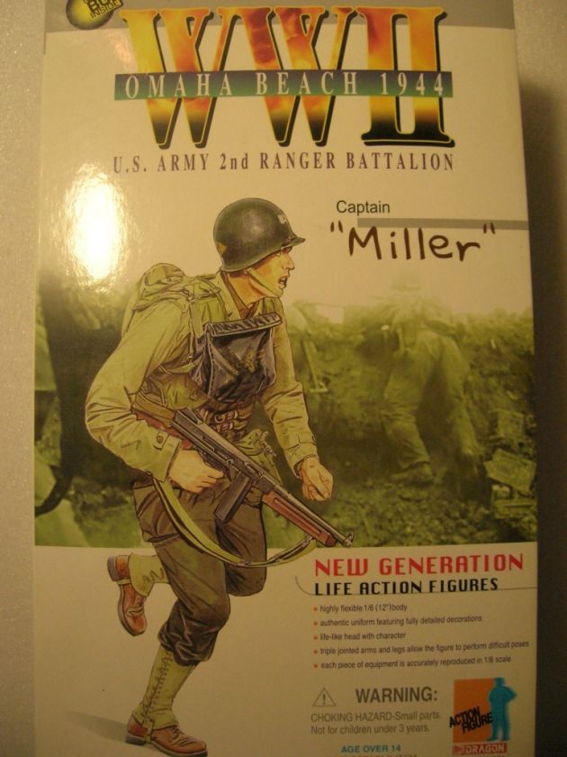 Dragon WW2 Captain Miller U.S. Army 2nd Ranger 1944  