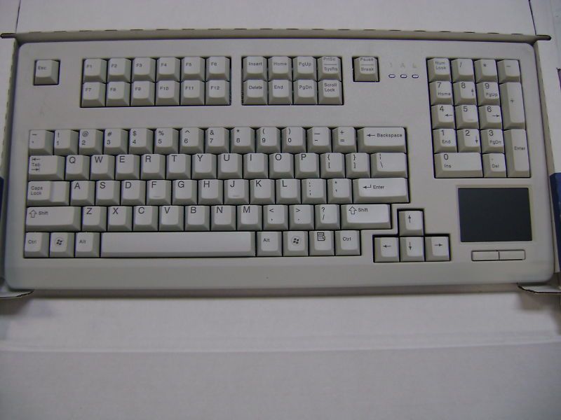 CHERRY G80 11900 PS2 Touchpad Keyboard G80 11908LPMUS 0  