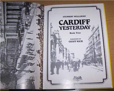 1st Edition CARDIFF YESTERDAY No 4 STEWART WILLIAMS  