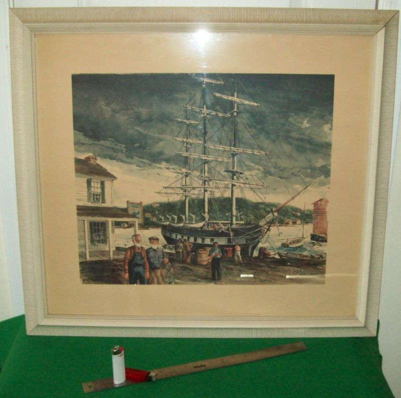 LISTED ARTIST, H.GILBERT FOOTE, LIMITED ED. LITHOGRAPH  