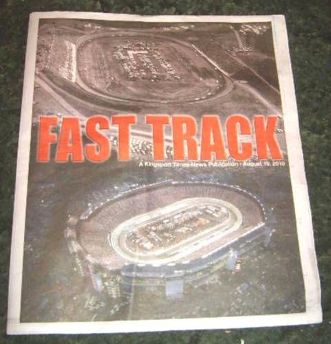 Bristol Motor Speedway 100th NASCAR Cup Race Newspaper  