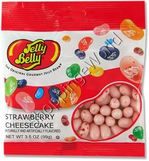 STRAWBERRY CHEESECAKE Jelly Belly Beans 1to12 = 3.5 oz 071567958417 
