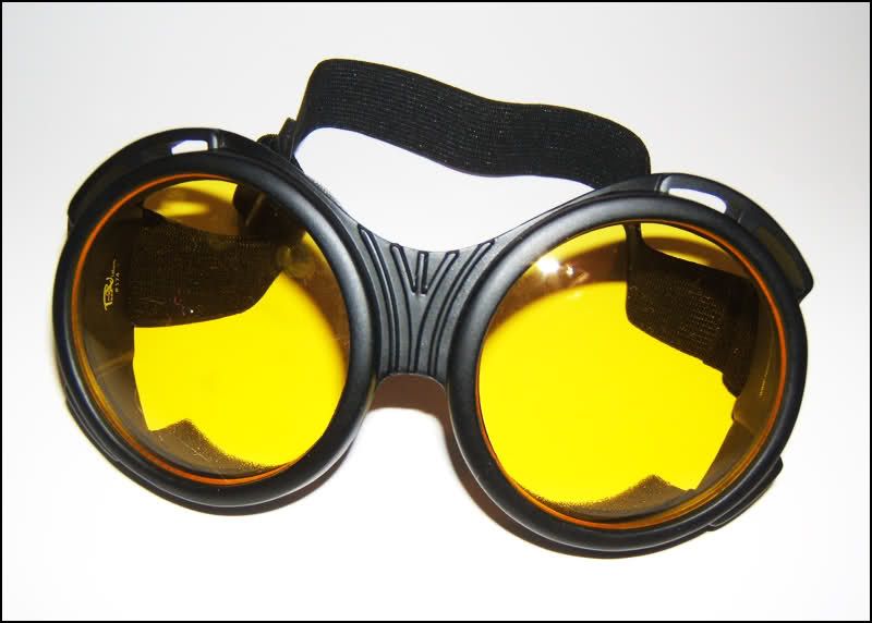 Huge Burning Goggles Cosplay Playawear Rave Man Kawaii  