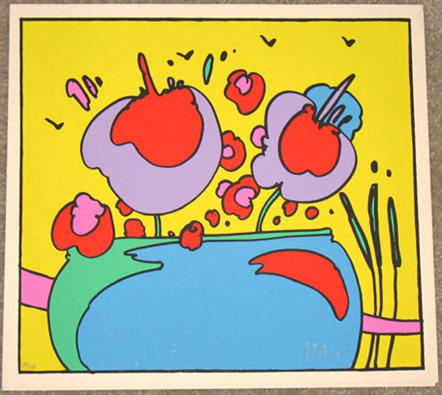 Peter Max   Flowers for Atlantis   1972  