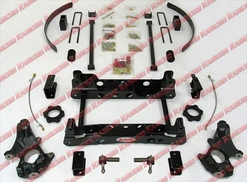 2007 2012 Chevy Silverado / GMC Sierra 1500 4WD Rancho 4 Lift Kit 