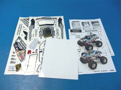 HPI Wheely King Bounty Hunter Clear Lexan Body R/C 1/10 Monster Truck 