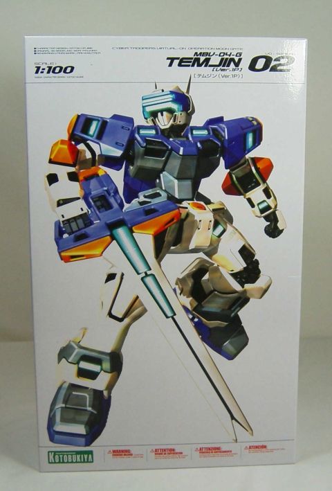 Virtual On Temjin MBV G 04 1/100 Model Kit Kotobukiya  