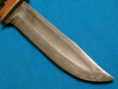 ANTIQUE WW2 CUSTOM THEATER TRENCH ART SURVIVAL BOWIE KNIFE ARMY NAVY 