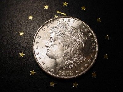 1878 S SILVER MORGAN DOLLAR  