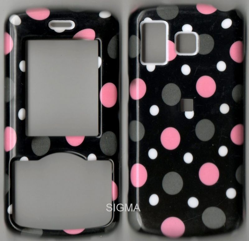 COLORFUL POLKA DOTS LG RHYTHM AX 585 UX 585 PHONE COVER  